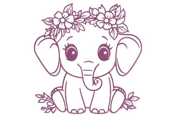 Boho Baby Elephant: Sweatshirt Embroidery Review