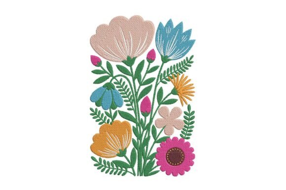 Botanical Flowers Embroidery Design Review