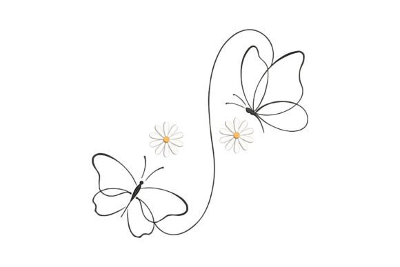 Butterflies with Daisy Flowers: Seasonal Design Review