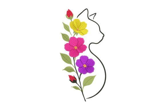 Cat with Flowers: Boutique Sweatshirt Review