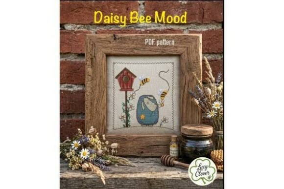 Daisy Bee Mood Cross Stitch Pattern PDF Review