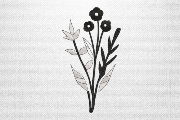 Minimalist Floral Embroidery Design Review