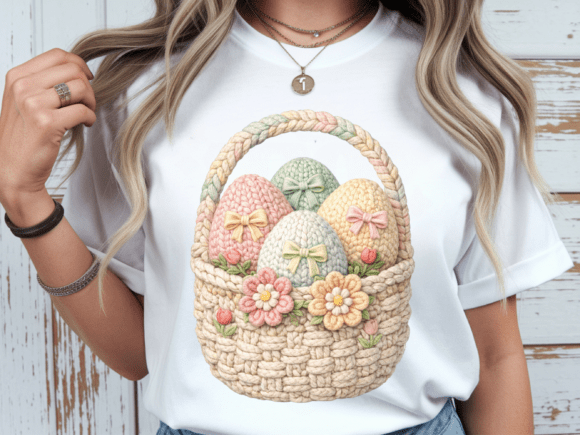 Reviewing Embroidery Faux Yarn Crochet Easter PNG