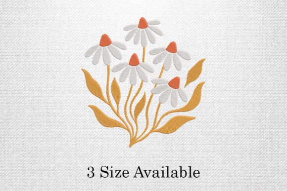 Rustic Daisy Bloom Embroidery Design Review