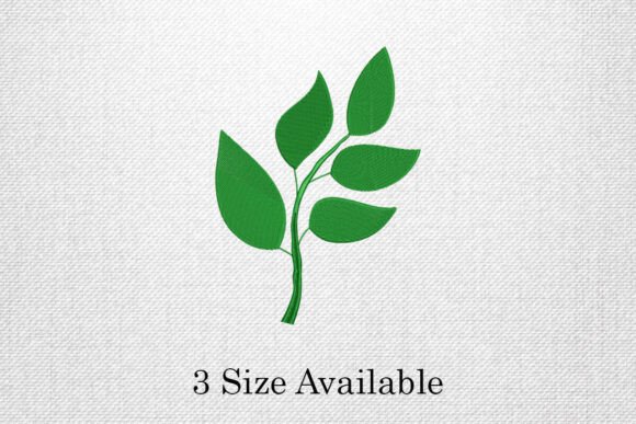 Simple Green Leaf Embroidery Design Review