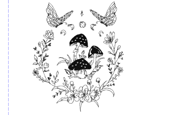 Whimsical Mushroom Butterfly Flowers Review