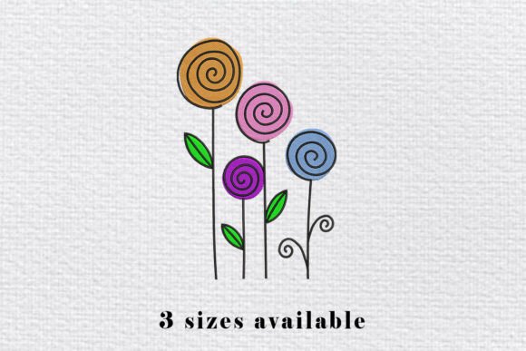 Whimsical Spiral Flowers: A Craft Fair Review