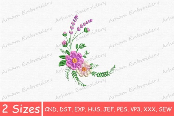Wildflower Bouquet: A Designer’s Stitch-Out Review